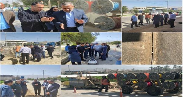 توسعه زیرساخت های ارتباطی شهری با بروزترین فناوری در شهرستان کازرون