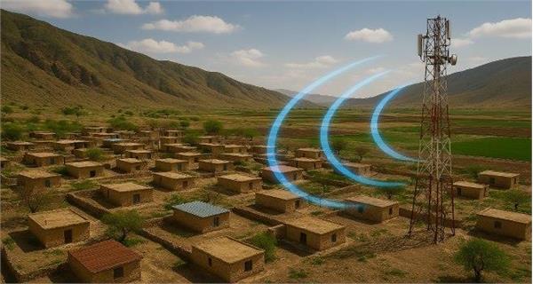 روستای گورک ممسنی به اینترنت پرسرعت 4G مجهز شد