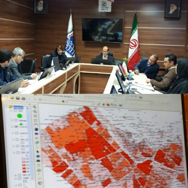 انطباق مکانی دفاتر پیشخوان شیراز بر بستر GIS انجام شد