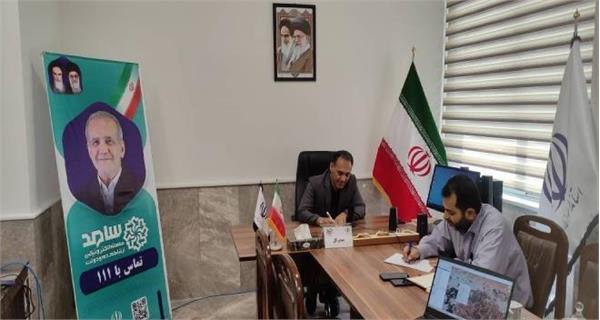 پاسخگویی  مدیرکل ICT استان فارس به تماس ها و مطالبات مردم در سامانه سامد
