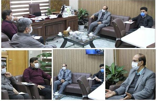 دیدار با مدیر کل منابع طبیعی استان به منظور همکاری در تسریع پروژه‌های ارتباطی استان فارس