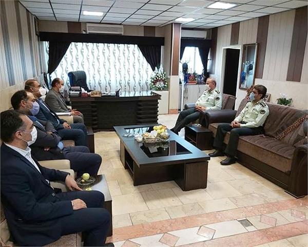 تعامل با فرماندهی انتظامی شیراز جهت رفع ممانعت های نصب دکل های اپراتورها
