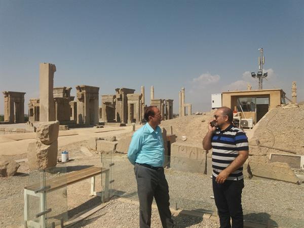 اختلالات چتر وای فای تخت جمشید برطرف می شود