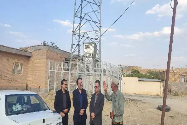 بررسی میدانی پوشش روستاهای شهرستان خانمیرزا