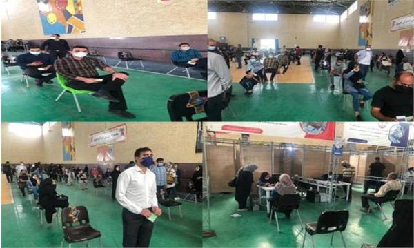 کارکنان حوزه ارتباطات و فناوری اطلاعات استان فارس علیه کرونا واکسینه شدند