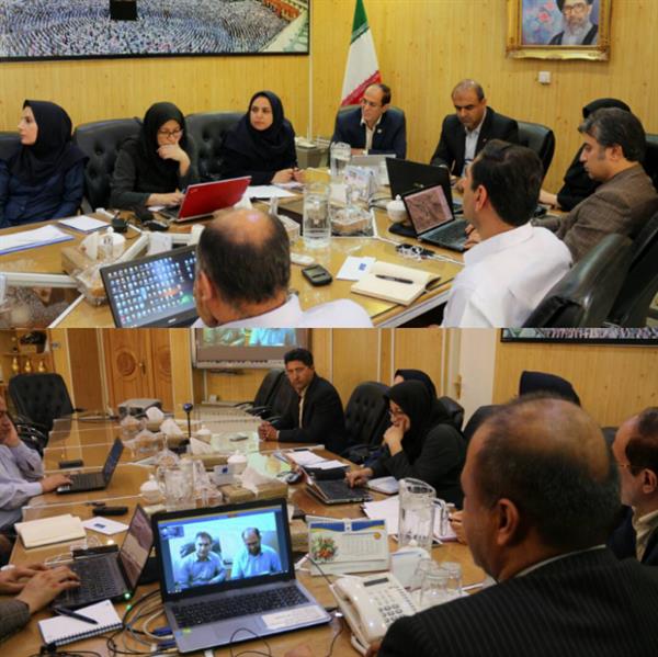 بررسی مشکلات ارتباطی شهرستان فراشبند از طریق ارتباط ویدئوکنفرانس با فرمانداری شهرستان