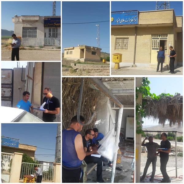 بررسی میدانی کیفیت سرویس اینترنت اپراتور اول در 62 روستا و آبادی دیگر استان فارس