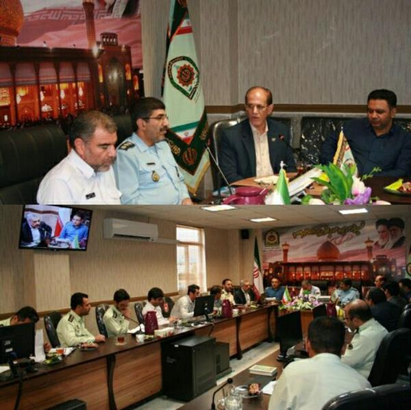 حضور مدیرکل ICT استان فارس در جمع مسوولان فناوری اطلاعات ناجا استان به مناسبت هفته نیروی انتظامی