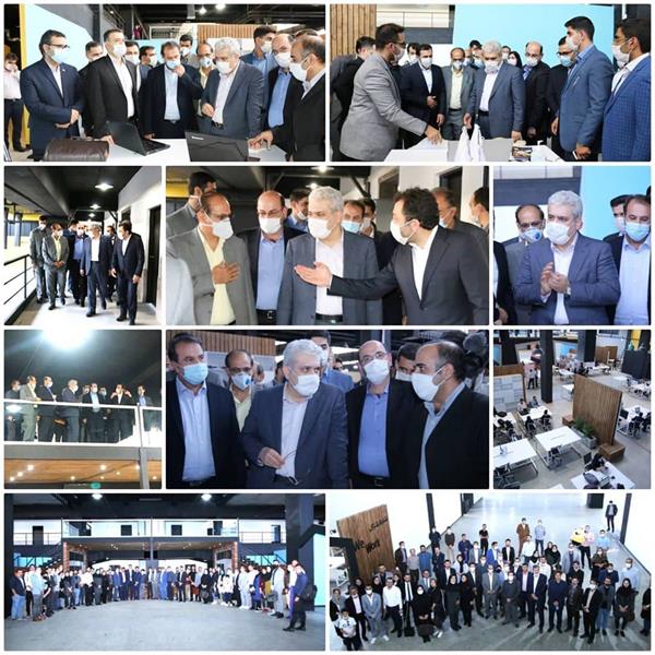 بازدید معاون علمی و فناوری ریاست جمهوری از کارخانه نوآوری شیراز