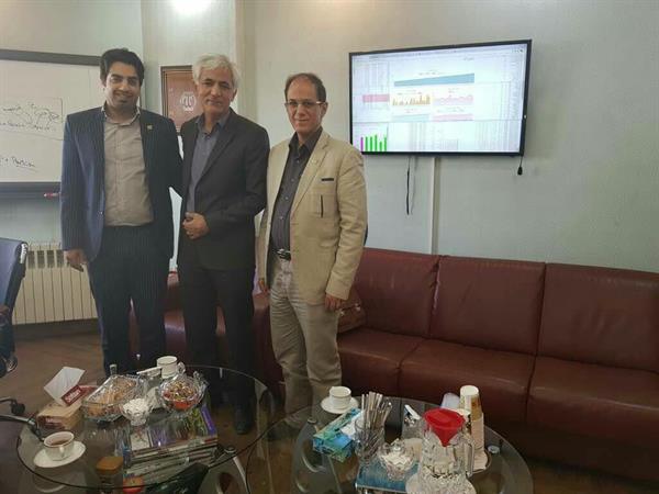 برگزاری جلسه با معاون شرکت گسترش تجارت الکترونیک پارسیان در خصوص بررسی نحوه همکاری های شرکت مذکور در پروژه های حوزه IT استان فارس