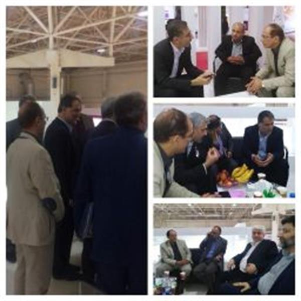 بازدید مدیرکل ارتباطات و فناوری اطلاعات استان فارس از بیست و چهارمین نمایشگاه بین المللی الکامپ