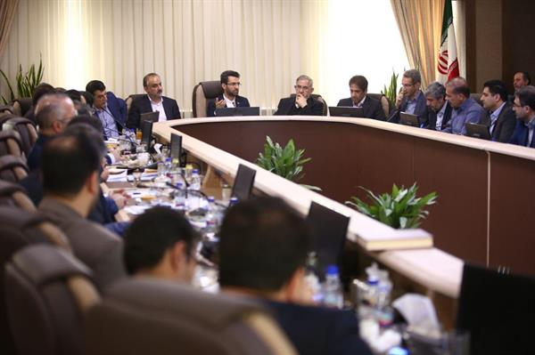 حضور مدیر کل ارتباطات و فناوری اطلاعات استان فارس در جلسه ارایه گزارش عملکرد ادارات کل ICT