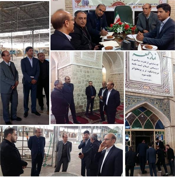 بررسی مشکلات ارتباطی مسجد جامع شهدا