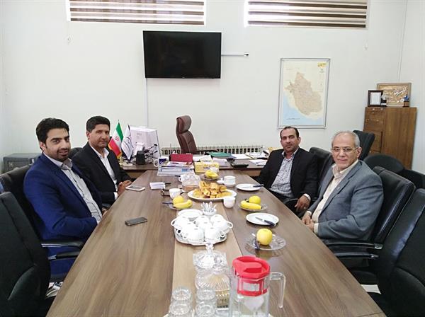 دیدار و گفتگوی سهرابی، مدیر کل ارتباطات و فناوری اطلاعات استان فارس با رئیس پژوهشکده مکانیک استان فارس