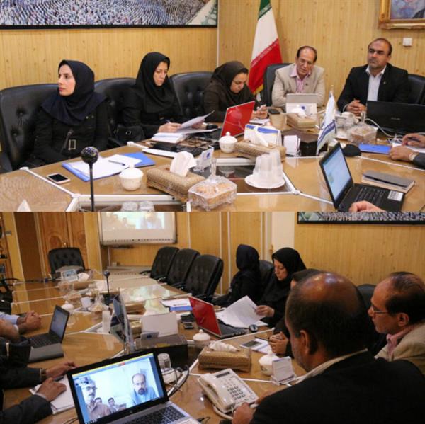 بررسی مشکلات ارتباطی شهرستان داراب در جلسه ویدئوکنفرانس با فرماندار آن شهرستان