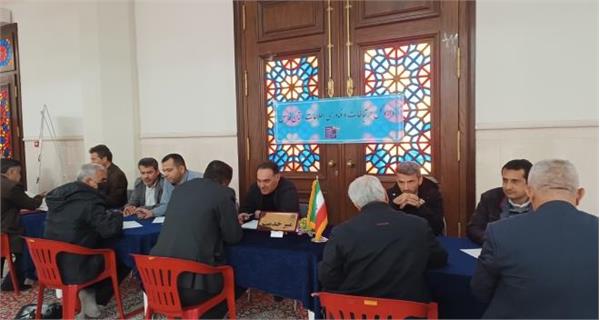 برپایی میز خدمت بخش ارتباطات و فناوری اطلاعات استان فارس در  محل برگزاری نماز جمعه شیراز