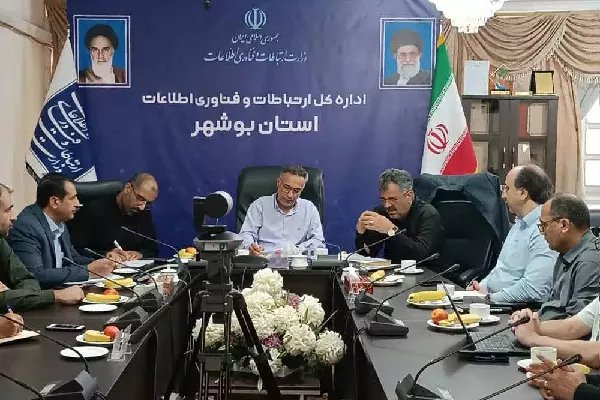 اتصال ۷۸ مدرسه بوشهر به شبکه فیبر نوری
