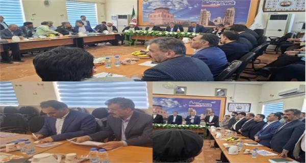 حضور مدیرکل ICT استان فارس در جلسه شورای اداری شهرستان خنج