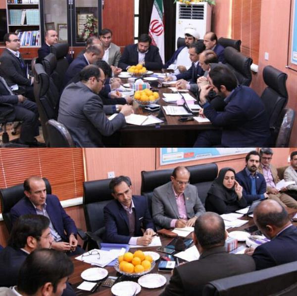 جلسه بررسی مشکلات ارتباطی شهرستانهای لامرد و مهر برگزار شد