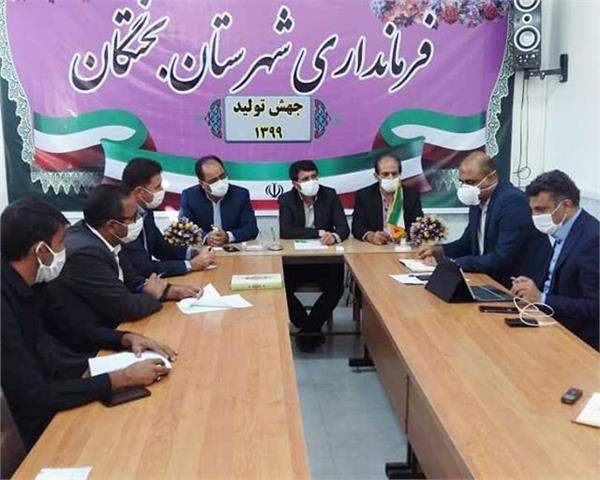 مشکلات ارتباطی شهرستان جدید التاسیس بختگان بررسی شد